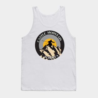 Castle Mountain Resort Ski -  Alberta Tank Top